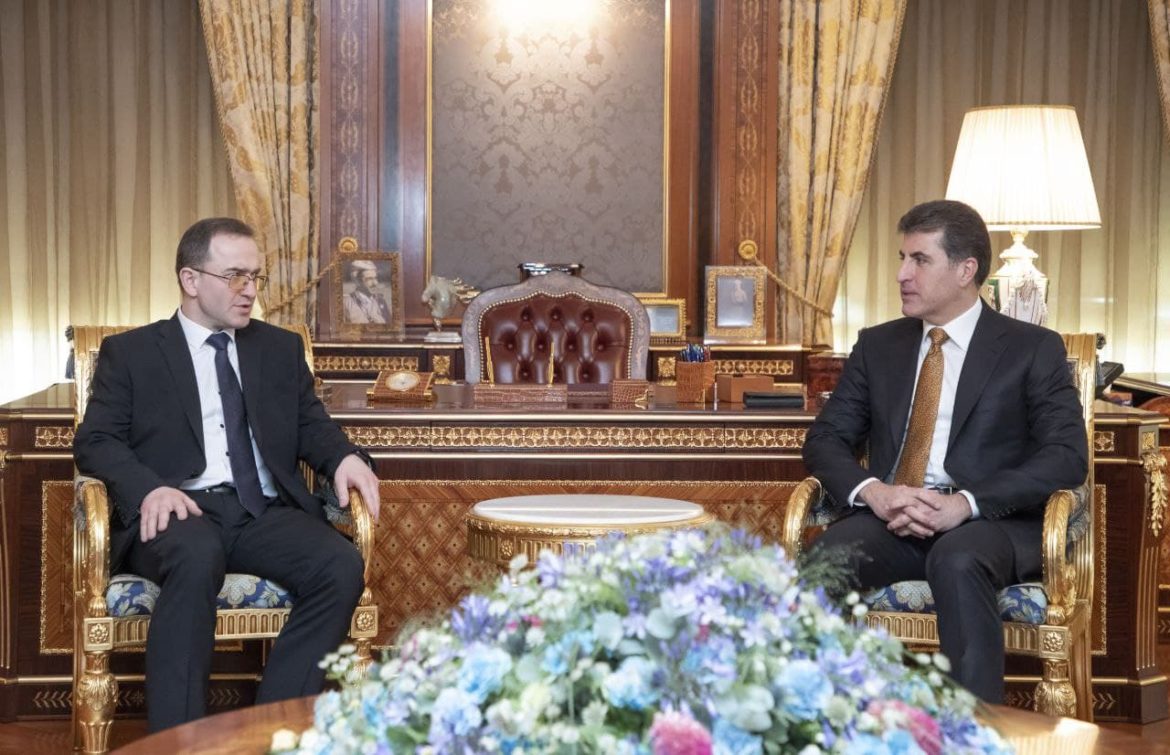 Президент региона Курдистана-Ирака встретился с Послом России