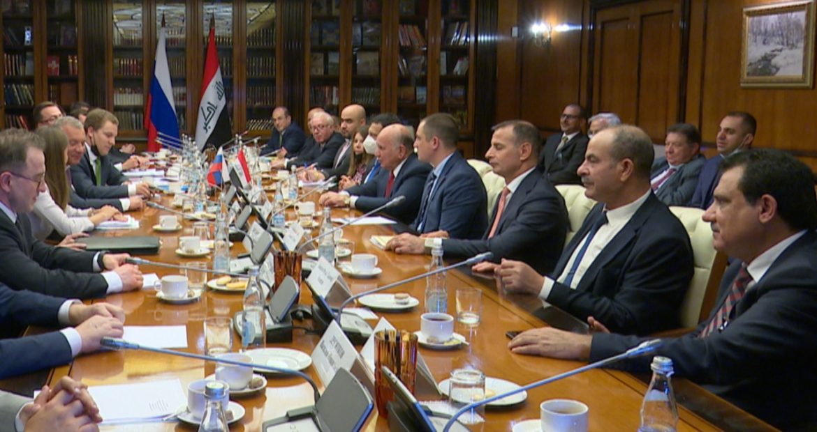 И.О. Представителя Правительства Региона Курдистан в Российской Федерации г-н Данар Мустафа принял участие в подписании соглашений между Ираком и Россией