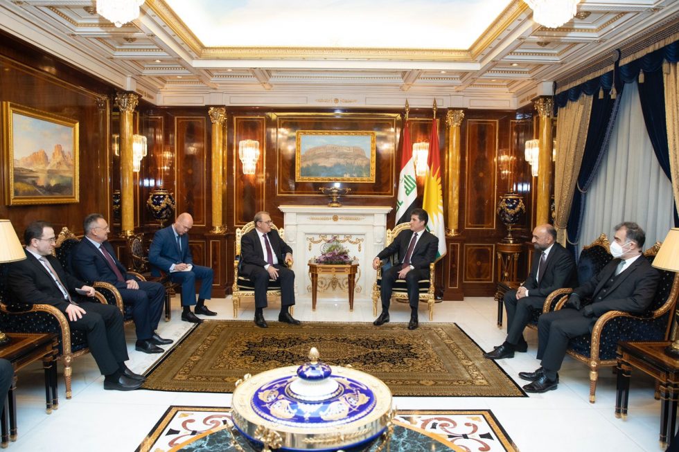 Президент Нечирван Барзани встретился со спецпредставителем президента Владимира Путина