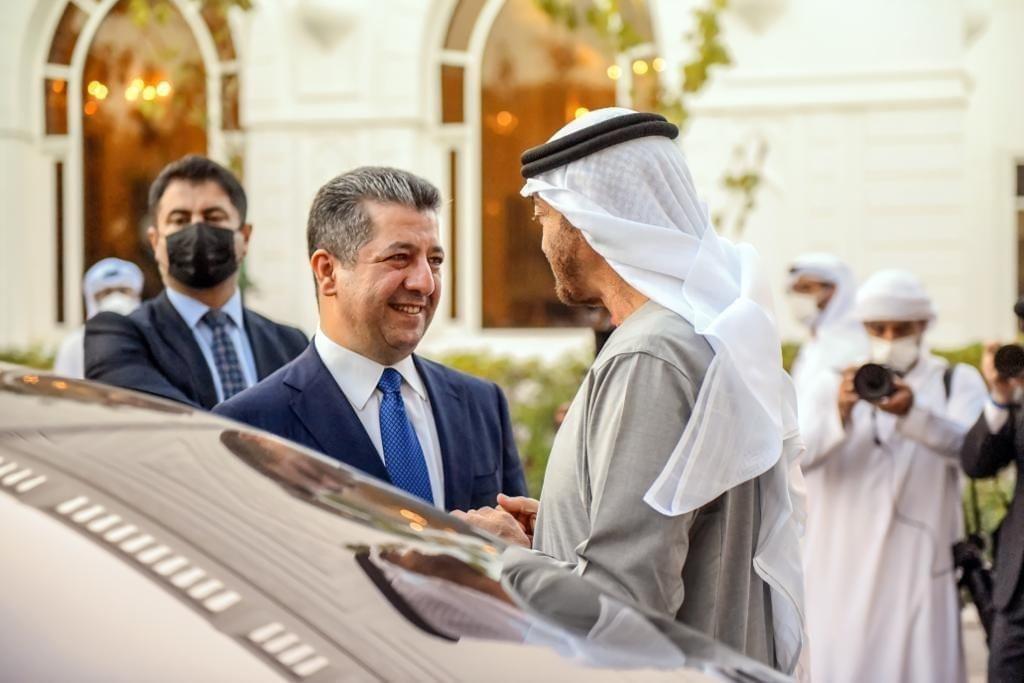 Премьер-министр Масрур Барзани наносит визит в ОАЭ