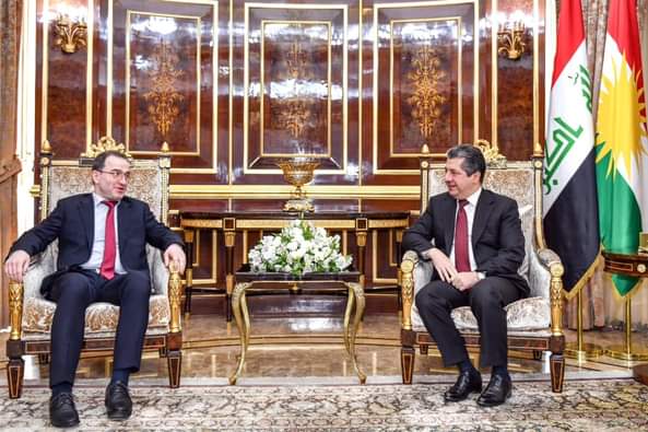 Премьер-министр Масрур Барзани принял Посла России в Ираке