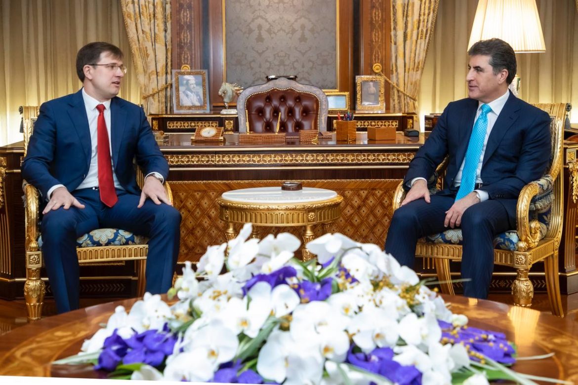 Президент Курдистана принял нового российского Консула